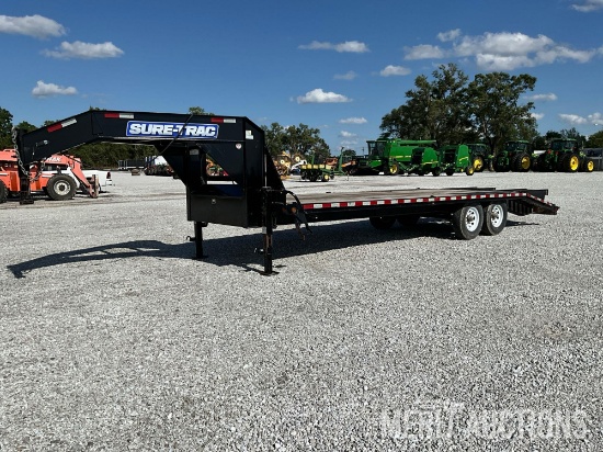 2016 Sure-Trac 102 in. x 25ft. flatbed trailer