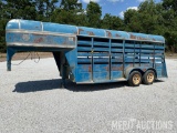 Ponderosa 16ft. Gooseneck Livestock trailer