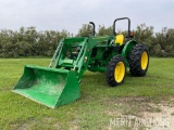 2020 John Deere 5075E Tractor w/ 520M Loader