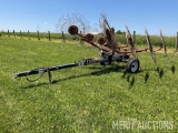 OMI 8-wheel V rake