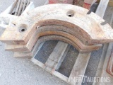 4 IH/Farmall rear wheel half weights