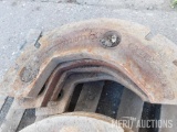 4 IH/Farmall rear wheel half weights