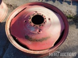 38in. dual rims, 9 hole
