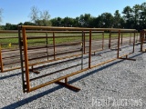 24ft. Free Standing Cattle Panel w/ 7ft. Swing Gate