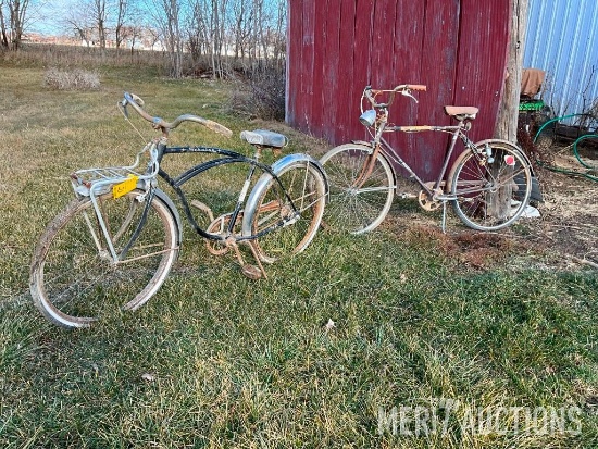 Schwinn lady?s bike and Huffy SunCountry 3sp. men?s bike