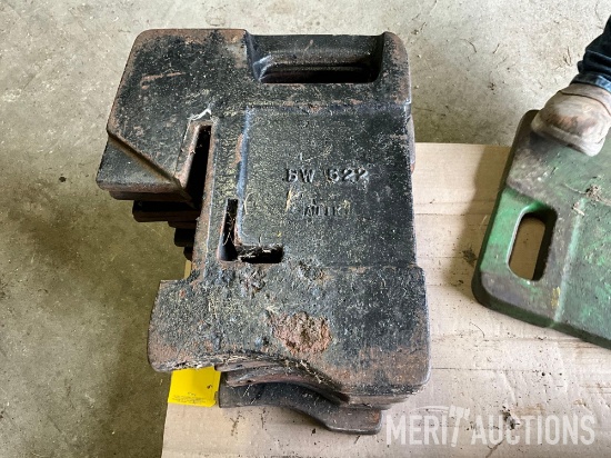 (8) front tractor weights