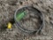 John Deere green cylinder w/ hoses