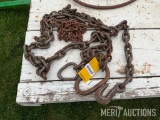 Log chain and other chain pieces