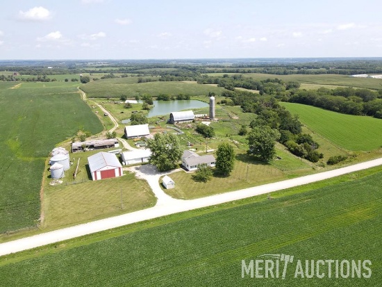Tract 1: Country Home & 16.94 Surveyed Acres