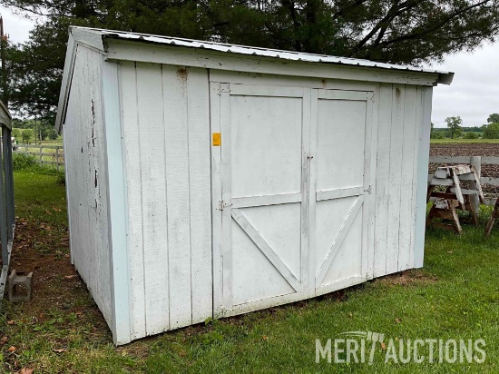 8ft. x 12ft. Garden shed