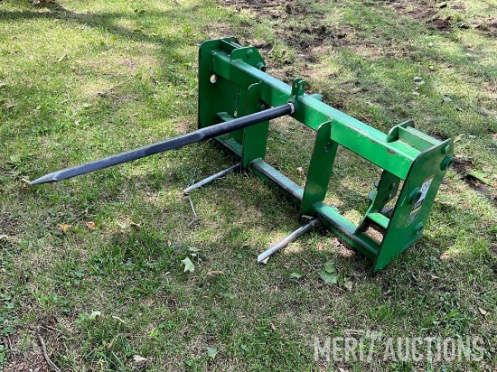 John Deere loader bale spear