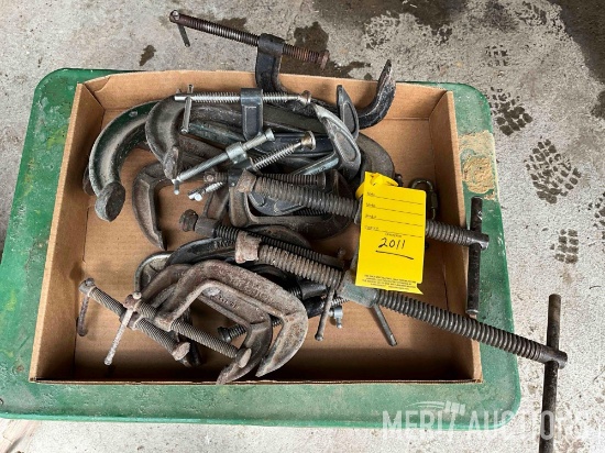 Flat of C-Clamps
