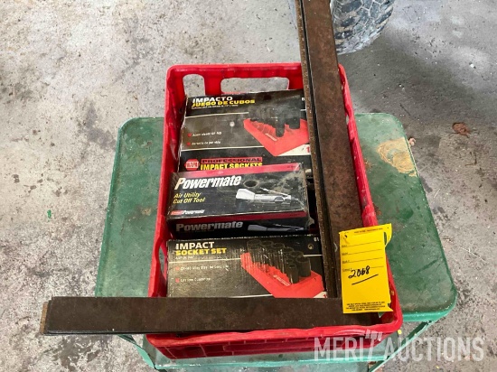 (2) sockets sets & air cutoff tool