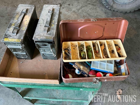 Ammo boxes & tackle box