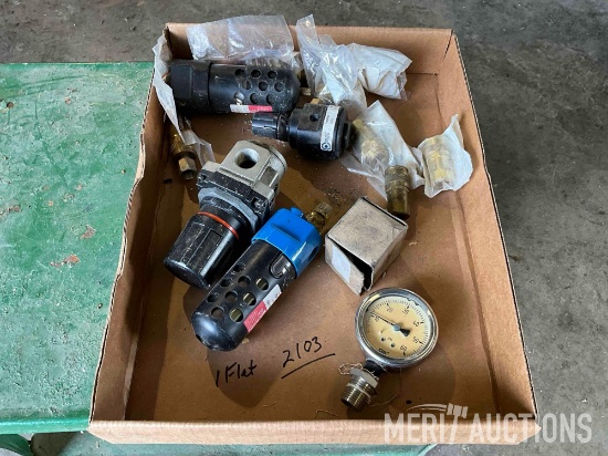 Flat of pressure regulators