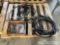 Hydraulic couplings, short hydraulic hose, (2) hydraulic orbit motors