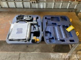 Lincoln battery grease gun with battery and charger