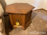 Hexagon end table