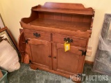 Modern 2 drawer 2 door wash stand