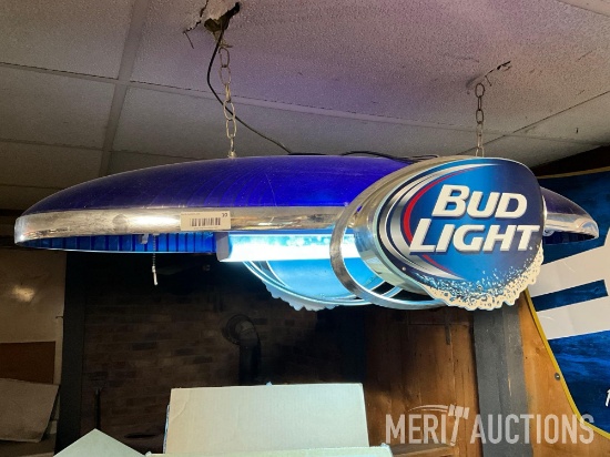 Bud Light Pool Table Advertising Light