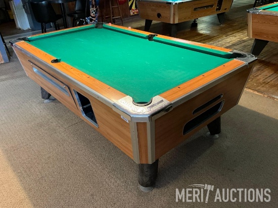 Valley Panther 7ft. Coin Operated Pool Table