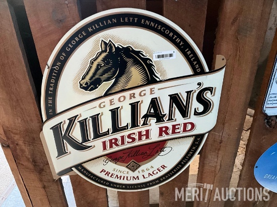George Killian's Irish Red Advertising Sign