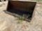 84in. Loader bucket
