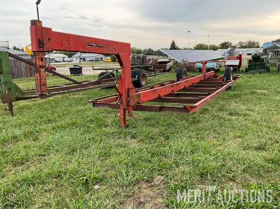 Harvest Hand 8 bale hay trailer