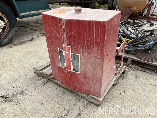 International Harvester front fuel tank