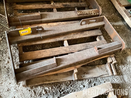 Skid Steer blank weld on plate