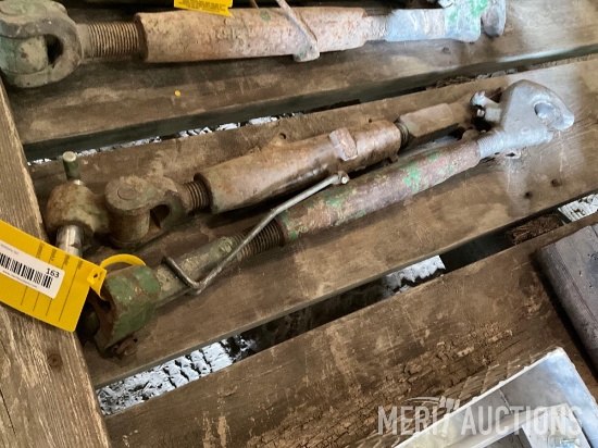 (2) John Deere top links