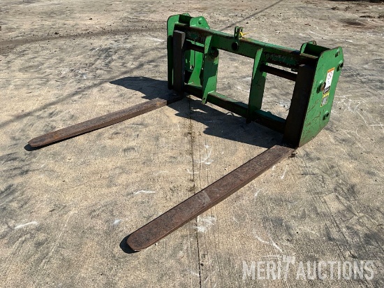 John Deere loader pallet forks