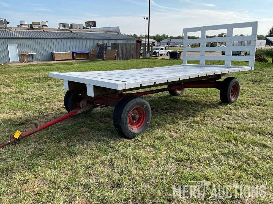 8ft. x 16ft. HD hayrack on Heider gear