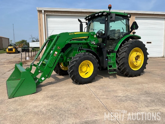 2015 John Deere 6120R MFWD tractor