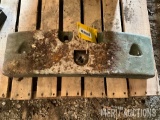 John Deere pad weight