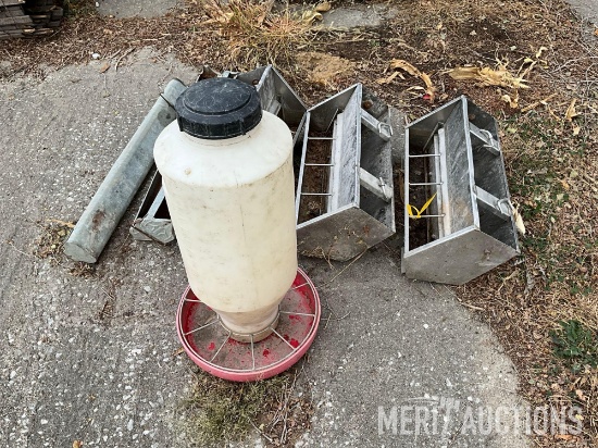 Hog and Chicken Feeders