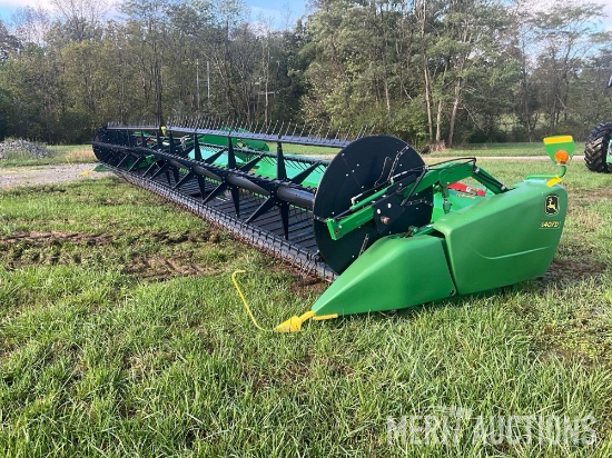 2015 John Deere 640FD Draper