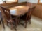 Wooden Table with (3) Chairs