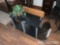 (2) End tables with Magazine Rack, Lamp, etc.
