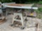 Craftsman Table Saw with Rolling Stand