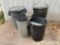 Assorted Trash Cans