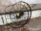 (2) 42in. Steel Wagon Wheels
