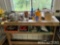 Contents of NE Corner of Garage Workbench