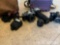 (4) Cameras and (2) Camera Bags