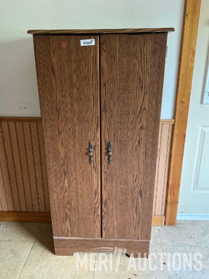 (2) Door Wooden Cabinet