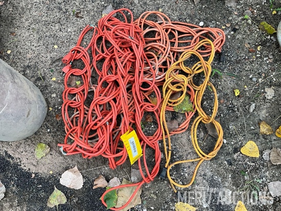 Assortment of Outdoor Extension Cords