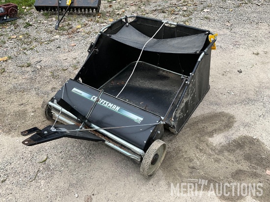 Craftsman 32in. Pull Behind Yard Sweep