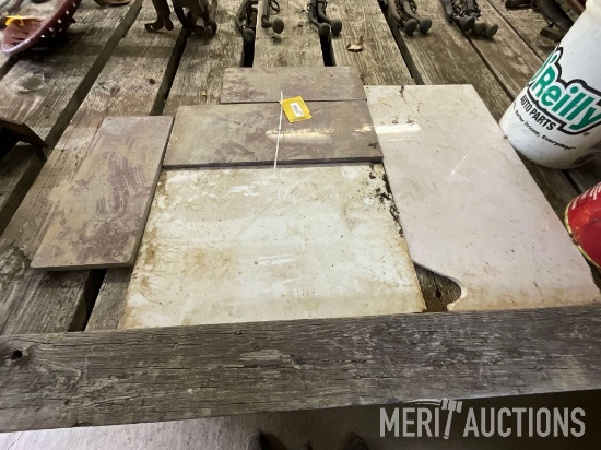 (5) Assorted Sizes of Marble from Bar Backsplash