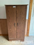 (2) Door Wooden Cabinet