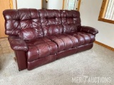 La-Z-Boy Leather Reclining Couch